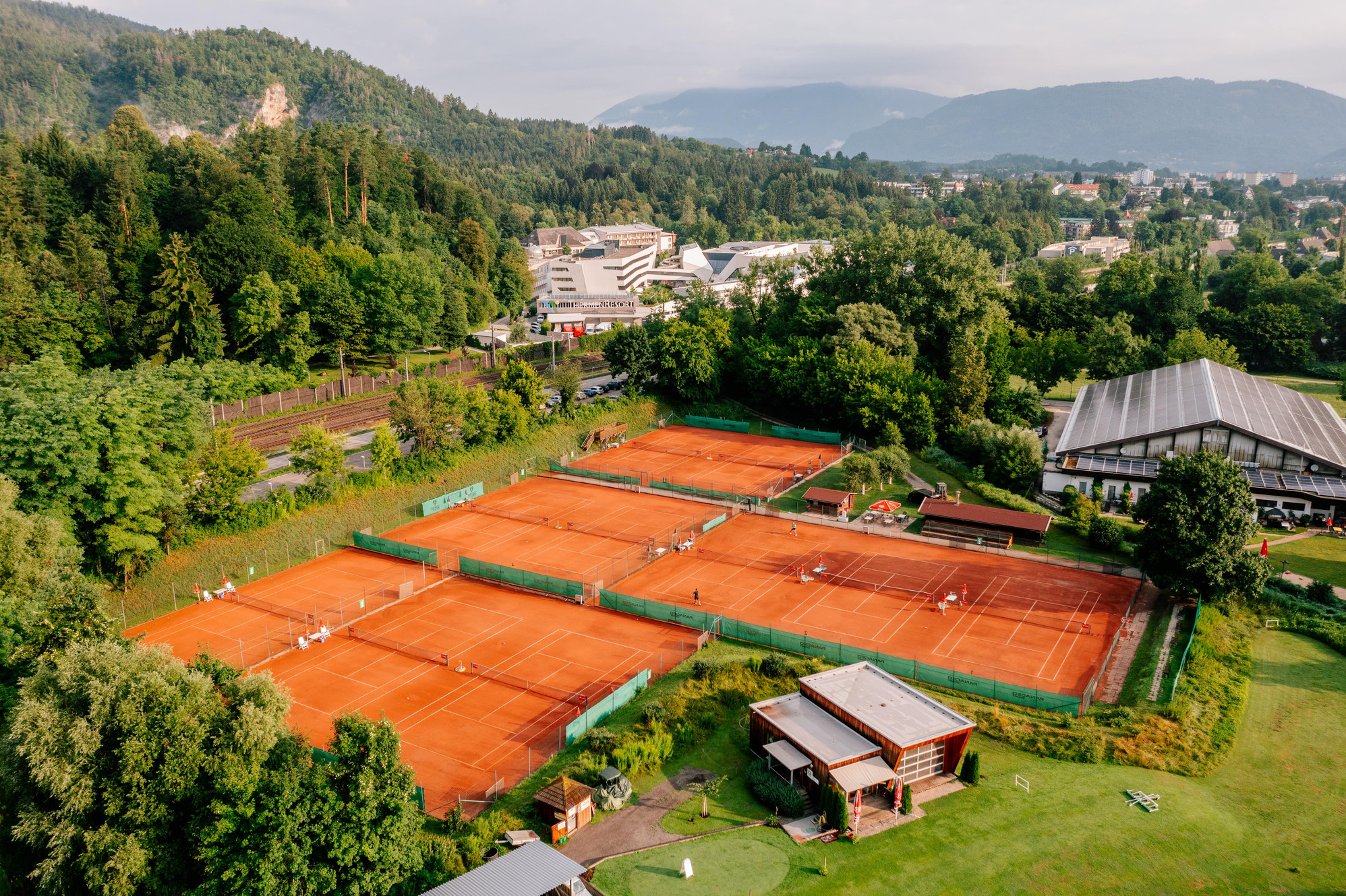Sportplätze Warmbad Tennis